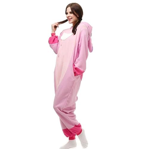 Wishliker Adult Onesie Animal Pajamas Halloween Cosplay Costumes Party Wear Blue thumbnail 4