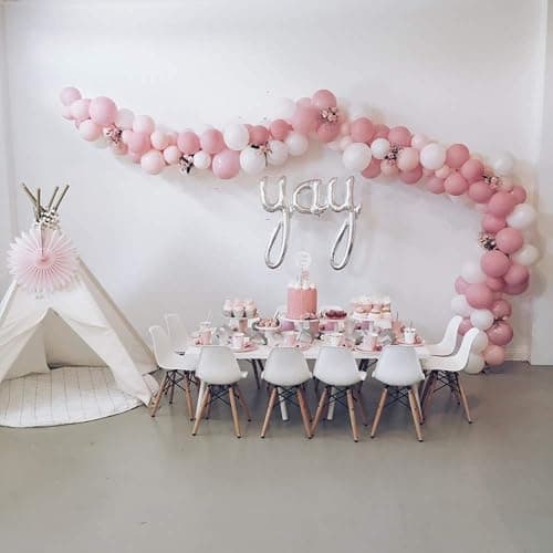 KICNIC Balloon Arch Strip Kit for Garland, 32.8 Feet Balloon Tape Strips and 200 Glue Point Dot Stickers for Party Wedding Birthday Baby Shower Graduation Decorations thumbnail 8