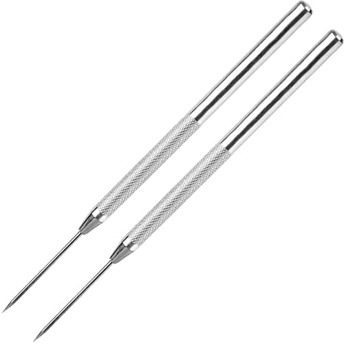 2 PCS Clay Needle Tools, Stainless Steel Pottery Tool Polymer Clay Tools | Air Dry Clay Tools for Carving Sculpting - Image 1