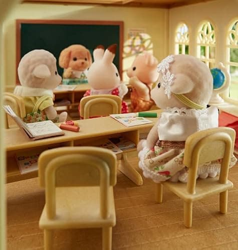 Calico Critters Sheep Family, Set of 4 Collectible Doll Figures thumbnail 5