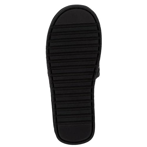 Juicy Couture Women's Faux Fur Slide Sandal Slippers, Open Toe, Comfortable Indoor Outdoor House Shoes thumbnail 4