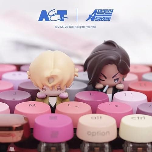 KILA MILA Anime Alien Stage Series Figure Blind Box, Officially Licensed Cute Mechanical Keycaps Mystery Box PVC Figure Collection Gifts (Random 1pcs) thumbnail 4