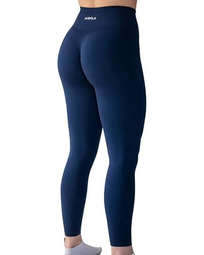 AUROLA Workout Leggings for Women Seamless Scrunch Tights Tummy Control Gym Fitness Girl Sport Active Yoga Pants - Image 1