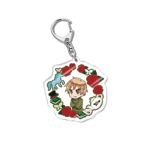GO2COSY Set of 8 Anime Axis Powers Hetalia Acrylic Keychain Pendant Key Chain Style C thumbnail 4