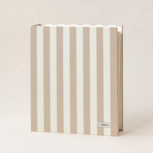 DailyDocs Document Organizer Binder – Premium Linen Folder System with Full & Half-Page Envelopes for Important Papers, Passports, Birth Certificates & More thumbnail 9