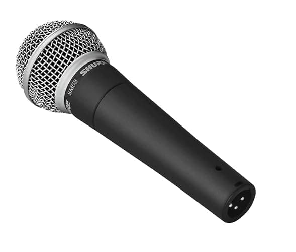 Shure SM58-LC Dynamic Vocal Microphone – Professional Handheld Cardioid XLR Mic for Singing, Live Performance, Studio Recording, Podcast & Broadcast, Black thumbnail 11