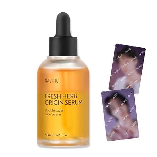 Nacific x ATEEZ Fresh Herb Origin Serum with Photocards (random) by KOSBEAUTY - Image 1