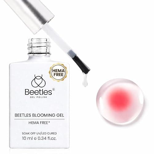 Beetles Blooming Gel - Hema Free Clear aura nails Blooming Gel Polish for Spreading Effect DIY Watercolor Floral Print Soak off U V LED Lamp Cure Nail Diy Manicure Art Design Gift - Image 1