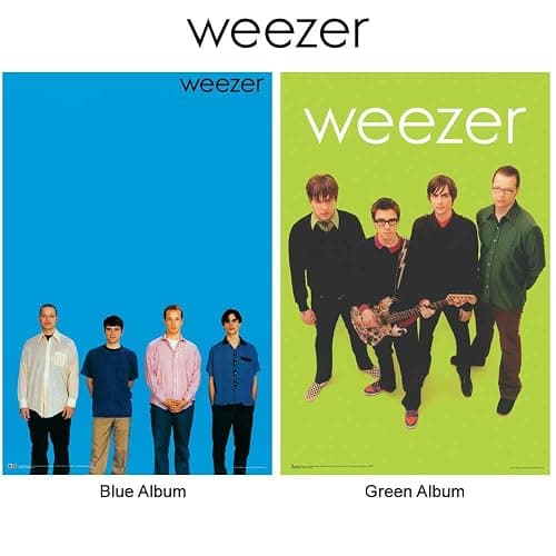 Weezer Blue & Green Posters - Two 24” x 36” Poster Bundle thumbnail 2