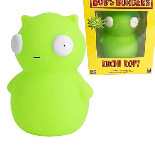 YEHSTR Bobs Burgers Kuchi Kopi Glow in The Dark 6'' Vinyl Figure - Image 1