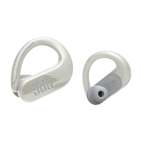 JBL Endurance Peak 3 - Dust and Water Proof (IP68) True Wireless Active Earbuds, Pure Bass Sound, Up to 50 Total Hours of Playback with Speed Charge, Ambient Aware & Talk Thru (White) thumbnail 5
