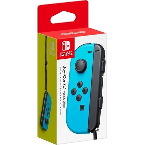 Nintendo Joy-Con (L) - Neon Blue Switch - Image 1