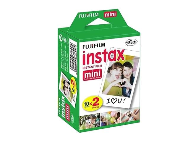 Fujifilm INSTAX Mini Instant Film (White) for Fujifilm Mini 8,9,11,12 Cameras w/Quality Photo Microfiber Cloth (20 Prints) thumbnail 3