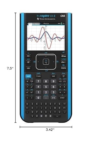 Texas Instruments TI-Nspire CX II CAS Color Graphing Calculator with Student Software (PC/Mac) thumbnail 9