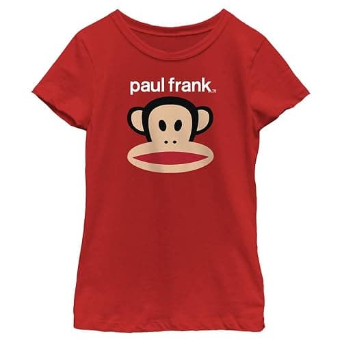 Fifth Sun Girls Paul Frank Paul Frank Julius Head - 2 Girls Short Sleeve Tee Shirt - Image 1