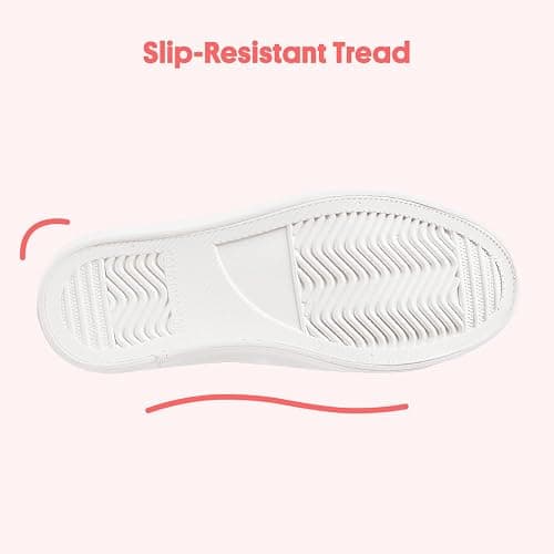 FabKids Kids Sneakers Boys Girls White Shoes Low Top Lace Up Footwear for Toddler Little Kid Big Kid thumbnail 3