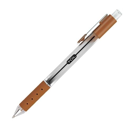 TUL® GL Series Retractable Gel Pens, Medium Point, 0.7 mm, Silver Barrel, Assorted Standard & Bright Ink Colors, Pack Of 14 Pens thumbnail 5