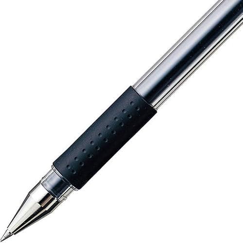 Signo Uni-Ball, Gel-Kugelschreiber, UM-151-0,38 mm, Schwarz, 3 Stück - Image 1