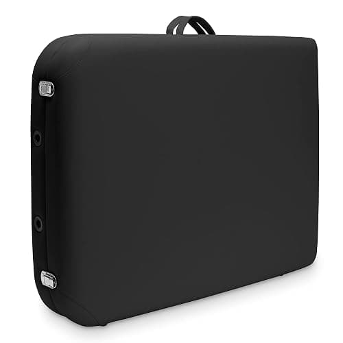 Saloniture Basic Portable Folding Massage Table - Black thumbnail 4