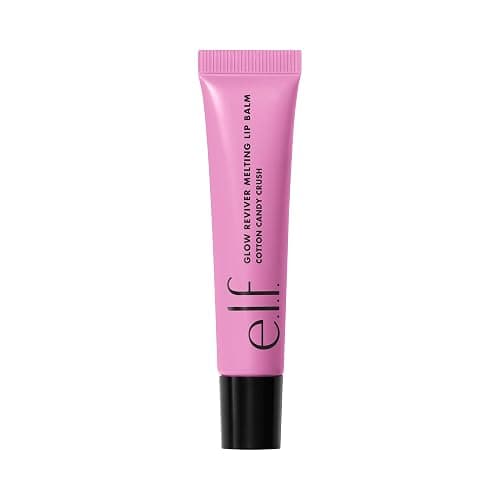 e.l.f. Glow Reviver Melting Lip Balm, Hydrating Tinted Lip Balm For A Glossy Finish & Soft, Supple Lips, Vegan & Cruelty-Free, Cotton Candy Crush thumbnail 8