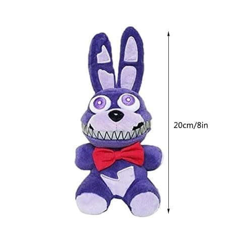 Ktveih 3pcs Springtrap Toy Bonnie Nightmare Bonnie plushies Set Stuffed Animal Doll Plush Toy for Boy Girl Plush Gift thumbnail 4