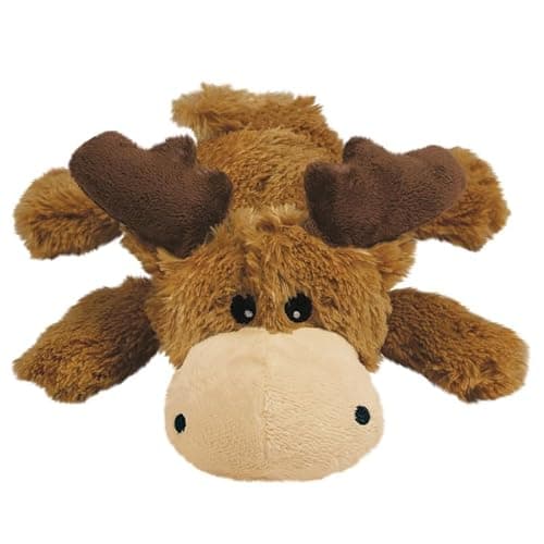 (2 Pack) KONG Moose & blue dog plush dog toys thumbnail 2