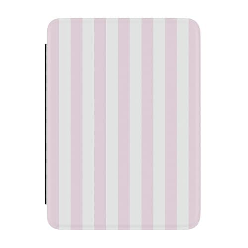 Casely Kindle Case | Sunday Best | Pink Stripes | Compatible with 7” Kindle Colorsoft and 7” Kindle Paperwhite (12th Gen 2024 Models) - Image 1