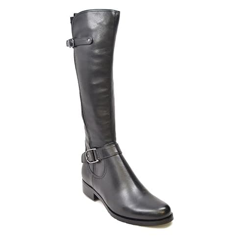 SoleMani Abigail Extra Slim Calf Women's Leather Boot 12"-13" Calf Size thumbnail 6