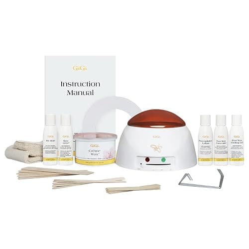 GiGi Mini Pro Hair Removal Waxing Kit, Salon-Quality Waxing Essentials for Professional and At-Home Use, Portable and Convenient, For All Skin & Hair Types - Image 1