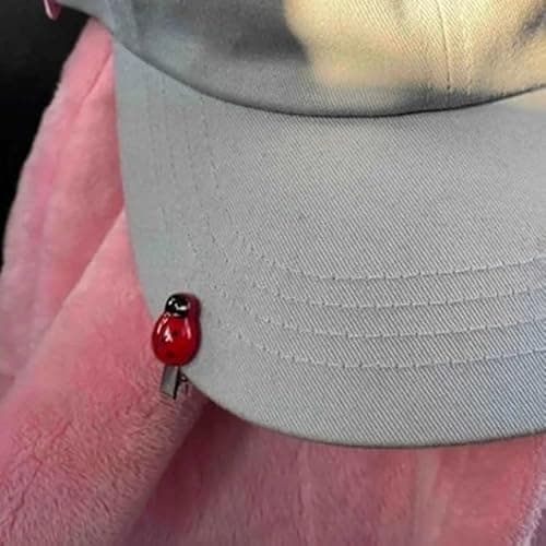 TYATVS 10 Pcs Ladybug Hair Clips Cute Lady Bug Barrettes Y2k Whimsy Twee Animal Grunge Whimsical Accessories (red) thumbnail 7