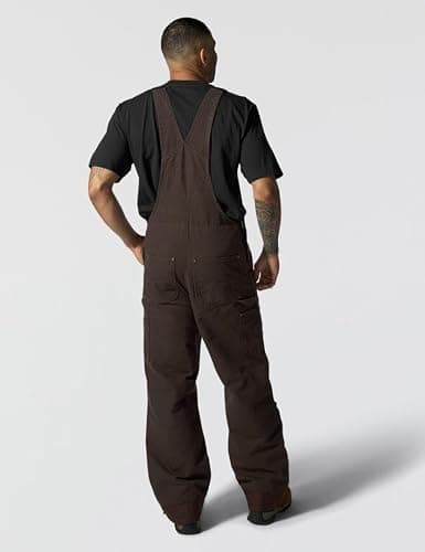 Carhartt Men's Loose Fit Washed Duck Insulated Bib Overall thumbnail 2