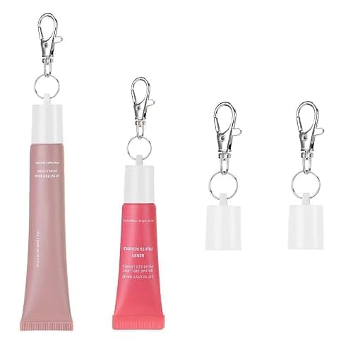 Keychain Cap for Summer Fridays 0.5 Oz Lip Balm keychain, Keychain Cap Compatible with LANGIGE 0.35 oz Lip Balm - Image 1