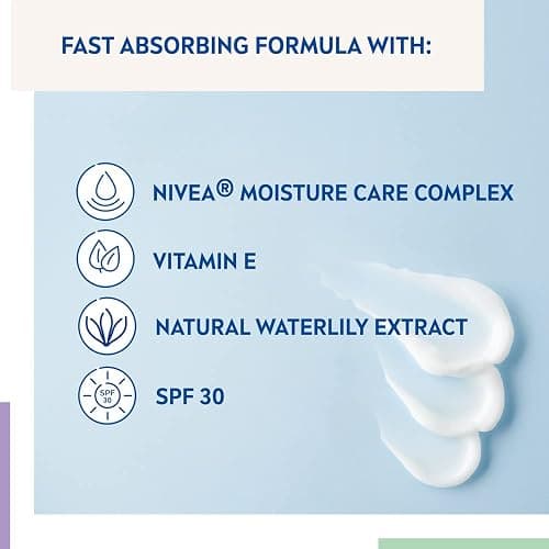 NIVEA Refreshing Day Cream (50ml), Day Cream for Women Provides 24 Hour Moisture, NIVEA Face Cream Enriched with Vitamin E and SPF 30 for Normal Skin thumbnail 4