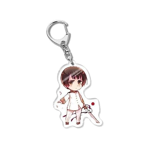GO2COSY Set of 10 Anime Axis Powers Hetalia Acrylic Keychain Pendant Key Chain thumbnail 6