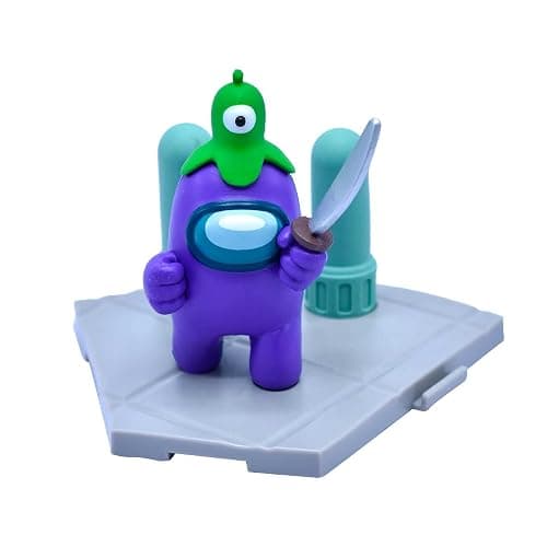 Just Toys LLC Among US 4″ Craftable Buildable Action Figure – Blind‑Bag Collectible (1‑in‑24 Glow‑in‑The‑Dark Rare) thumbnail 7