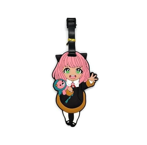 EBTY DREAMS Inc. - Set of 1 Spy x Family Anya Forger Travel Luggage Tags for Suitcases - Image 1