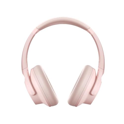 Soundcore by Anker Q20i Hybrid Active Noise Cancelling Headphones, Wireless Over-Ear Bluetooth, 40H Long ANC Playtime, Hi-Res Audio, Big Bass, Customize via an App, Transparency Mode (Pink) thumbnail 9