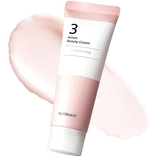 numbuzin No.3 Cream | Velvet Beauty Cream | Hydration, Textured Skin, Poreless, Smooth Skin, Makeup Prep, Primer, Niacinamide | 2.02 fl. oz. - Image 1