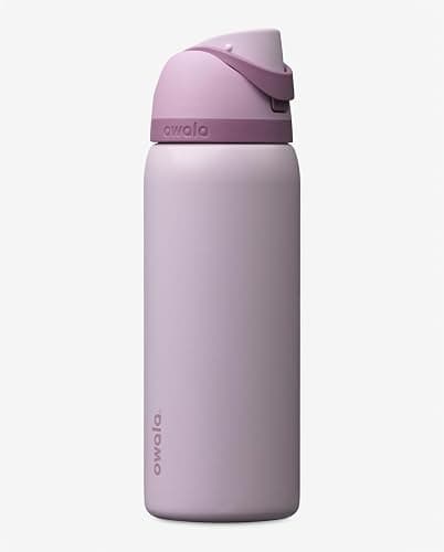 Owala FreeSip Stainless Steel Water Bottle 32 oz Lilac You A Lot thumbnail 6
