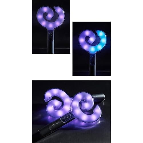 KPOP HEAVEN AESPA Official LIGHTSTICK VER.2 + 4 Official Photocards & 3 Extra Photocards Set thumbnail 5