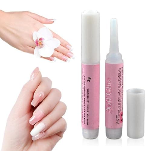 Extra Strong Nail Glue 2g Bottles, 10 Pack – Quick Dry False Nail Adhesive for Press On Nails, Acrylic Nails, Nail Tips, Nail Repairs, Rhinestones & Nail Art Decoration, Professional Salon & Home Use thumbnail 3
