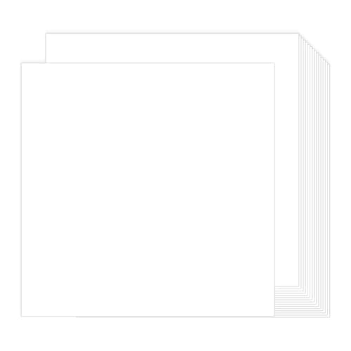 White Cardstock 12x12 100 Sheets | Goefun 80lb White Card Stock Paper Scrapbook Paper for Card Making, Crafting, Scrapbook, Photo Albums - Image 1