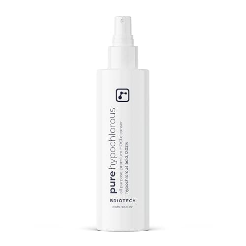 BRIOTECH Pure Hypochlorous Acid Spray and Cleanser, Original Premium HOCl Topical Solution, Multi-Purpose Cleaner, Family Approved & Pet Friendly, 8 fl oz - Image 1