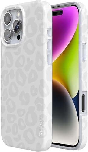 Casely iPhone 16 Pro Max Case | Into The Wild | White Snow Leopard | Classic Ultra Slim Case Design | Compatible with MagSafe thumbnail 3