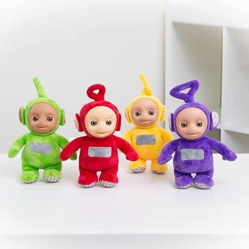 Mighty Mojo Teletubbies Talking Plush Po - Says Over Ten Phrases from The Show - Doll Measures 11 Inches - Officially Licensed Stuffed Toy Cute Doll for Kids - Red thumbnail 2