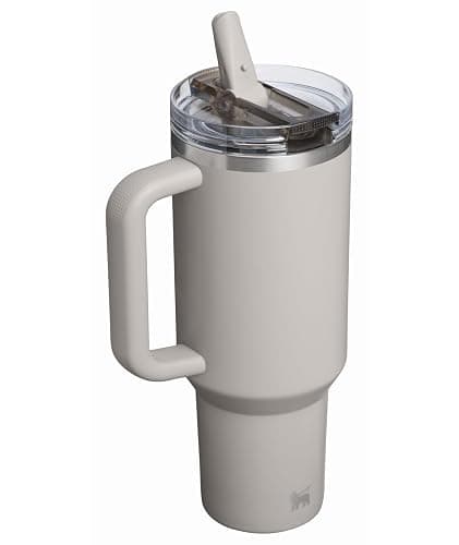 STANLEY Quencher ProTour Flip Straw Tumbler with Leakproof Lid 40 oz | Built-In Straw & Handle | Cupholder Compatible for Travel | Insulated Stainless Steel Cup | BPA-Free | Ash thumbnail 4