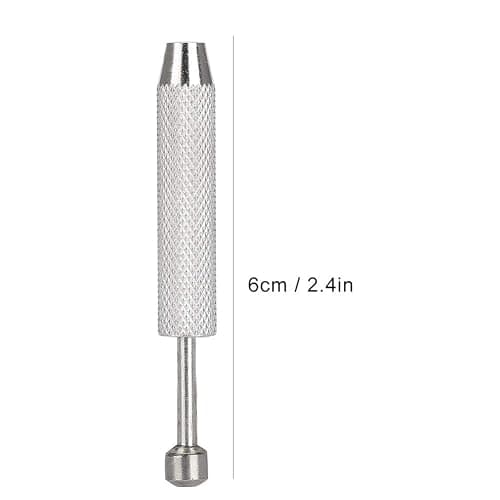 Piercing Ball Holder Tool Jewelry Holder Pick Up Tool Diamond Gems Prong Tweezers Catcher Grabber With 4 Claws (Long) (Four-claw Gem Claw (Cornet)) thumbnail 2