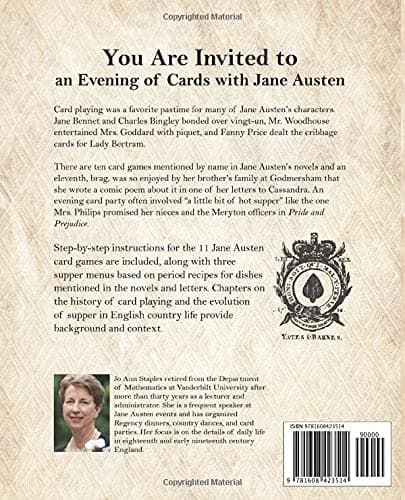 Jane Austen's Card Games - 11 Classic Card Games and 3 Supper Menus from the Novels and Letters of Jane Austen thumbnail 2