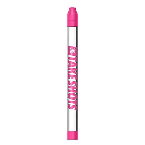 TakeShots Take V2 - Shot Holder & Straw for Drinks & Chasers - Experience Shots On the Go - Fits All Standard Bottles, Glasses, & the Chase - 1oz (Ladies Night) - Image 1