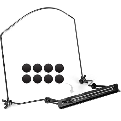 Eison Harmonica Holder 10 Holes Harmonica Holder ET10H Black Neck Hands Free with Anti-Scratch Felt Pads to Protector Harmonica thumbnail 5